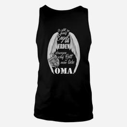 Engelsflügel Oma Unisex TankTop mit Spruch, Liebevolle Oma Tee - Seseable