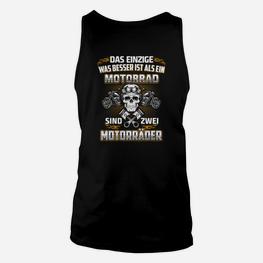 Motorrad-Enthusiasten Unisex TankTop Das Einzige Besser Als Ein Motorrad Sind Zwei - Seseable