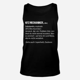 Kfz Mechaniker Wörterbuch Hier Kaufen TankTop - Seseable