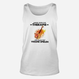 Andere Gehen Zur Therapie Violin TankTop - Seseable