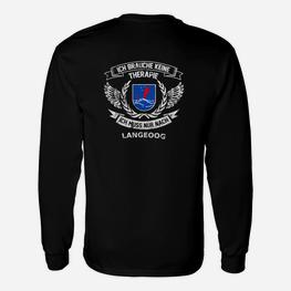 Exklusives Langeoog Therapie Retro Langarmshirts - Seseable