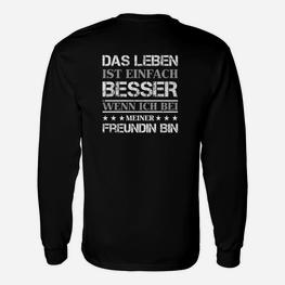 Liebeserklärung Langarmshirts für Freund, Valentinstag & Geburtstag - Seseable