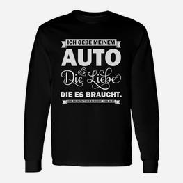 Beschränkung Auto Lieb- Langarmshirts - Seseable