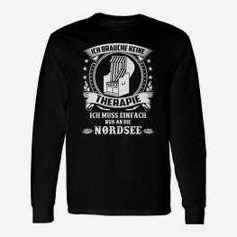 Ich Brauche Nur Die Nordsee Langarmshirts - Seseable