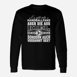 Thw Kiel Echte Prinzessinnen Kommen Handball Trikot Langarmshirts - Seseable