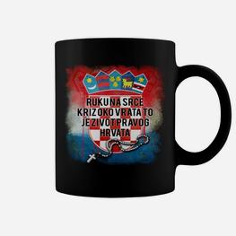Kroatisches Patriotisches Tassen, Nationale Symbole & Slogan - Seseable