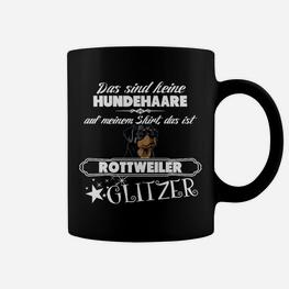 Rottweiler Glitzer Fan Tassen, Hunde Liebhaber Design - Seseable