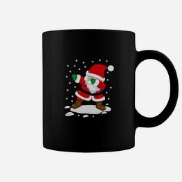 Weihnachtliches Gaming-Tassen Dabbing Santa, Festliches Gamer Outfit - Seseable