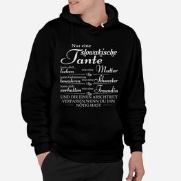 Nur Ein Slowakisches Tante Hoodie - Seseable