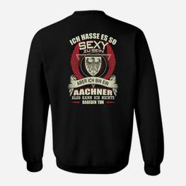 Aachener Sweatshirt Sexy sein ist mein Ding - Humorvoller Spruch - Seseable