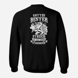 Bester Streich Steiermark Blackwhite Sweatshirt - Seseable