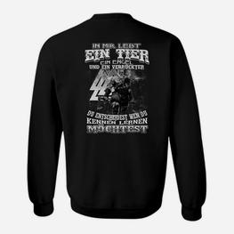 Ein Tier Wikinger Viking Sweatshirt - Seseable