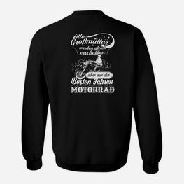 Motorrad Großmütter Sweatshirt, Spruch für Biker Omas - Seseable