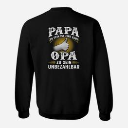 Papa Zu Sein Ist Eine Ehre Opa Sweatshirt - Seseable