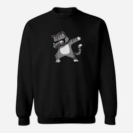 Dabbing Cat Dab Hip Hop Sweatshirt - Seseable