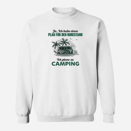 Campingplatz Für Den Ruhestand Sweatshirt - Seseable