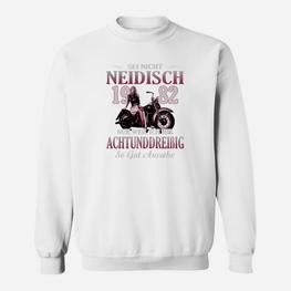 Vintage Motorrad Sweatshirt 1982, Retro Geburtstagsdesign - Seseable