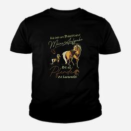 Schwarzes Kinder Tshirt mit Löwe & Spruch für Ruhestand, Attraktiv Aussehen - Seseable