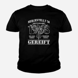 Vintage 1968 Geburtstags-Kinder Tshirt Herren, Retro Jahrgang 1968 Design - Seseable