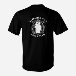 Vater Und Sohn Dream Team Back T-Shirt - Seseable