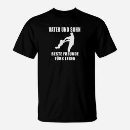 Vater Und Sohn Beste Freunde Furs Leben T-Shirt - Seseable