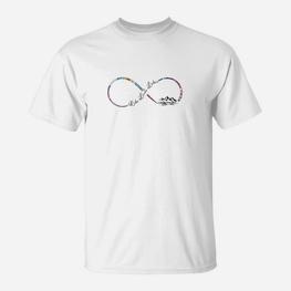 Der Berg Lebe Lache Liebe 4 T-Shirt - Seseable