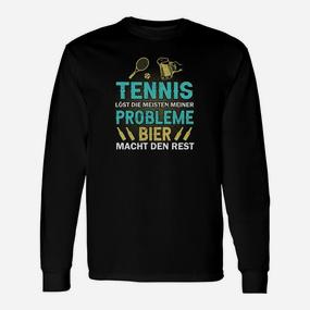 Bier Macht Den Rest Tennis Langarmshirts - Seseable De
