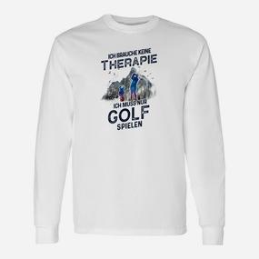 Golfspieler-Therapie Lustiges Langarmshirts, Golf Humor Tee - Seseable De