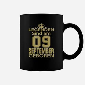 Legenden Sind Am 09 September Geboren Tassen - Seseable De