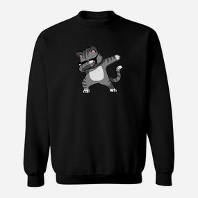 Dabbing Cat Dab Hip Hop Sweatshirt - Seseable De