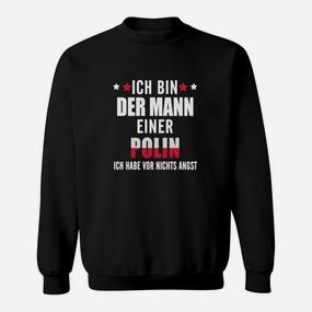 Humorvolles Sweatshirt Ich bin Mann einer Polin, Witziges Partnerhemd - Seseable De