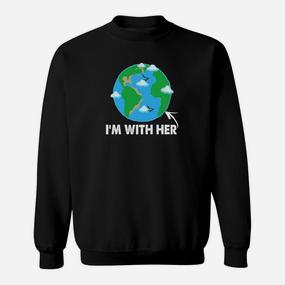 Ich Bin Mit Ihrem Earth Day 2017 Sweatshirt - Seseable De