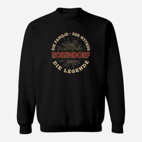 Personalisiertes Rosendorf Mythos & Legende Sweatshirt für die Familie - Seseable De
