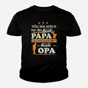 Bestes Papa und Opa Kinder Tshirt, Personalisiertes Geschenk für Männer - Seseable De