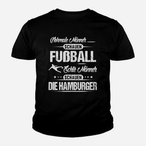 Fußball-Fan-Kinder Tshirt mit Spruch für echte Hamburger Fans - Seseable De