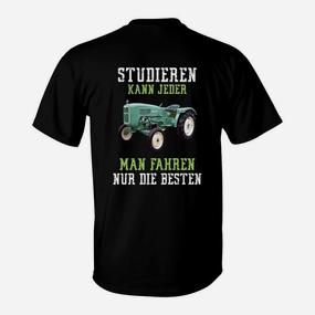 Traktor T-Shirt für Herren, Spruch für Landwirte und Fahrer - Seseable De