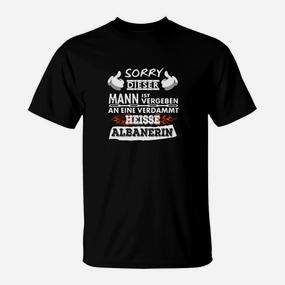Entschuldigung Ein Albaner- T-Shirt - Seseable De