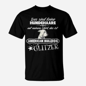 Glitter American Bulldog T-Shirt - Seseable De