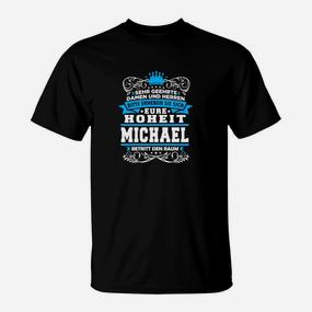 Hochzeits-T-Shirt Personalisiert mit Namen Michael, Feierliches Design - Seseable De