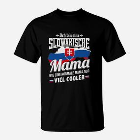 Ich Bin Eine Slowakische Mama T-Shirt, Stolz Slowakei Mutter - Seseable De
