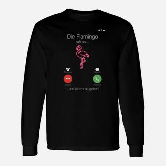 Flamingo Langarmshirts mit lustigem Spruch & Ampelmotiv, Trendy Tee - Seseable De