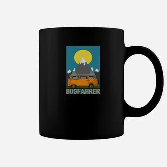 Busfahrer Berge Sonnenuntergang Tassen, Kreatives Design für Busliebhaber - Seseable De