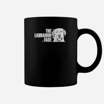 Schwarzes Labrador-Hunde-Gesicht Tassen, Modisches Haustierliebhaber-Outfit - Seseable De