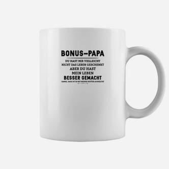 Bonus Papa Spruch Herren Tassen – Geschenkidee für Stiefvater - Seseable De