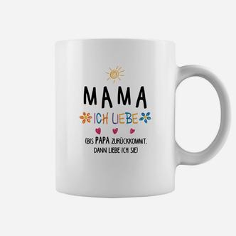 Lustiges Muttertag Tassen Mama, ich liebe Dich mit Sonne & Blumen - Seseable De