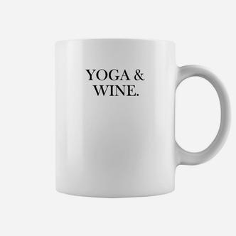 Yoga & Wein Tassen Weiß, Sport Freizeit Tassen für Damen - Seseable De