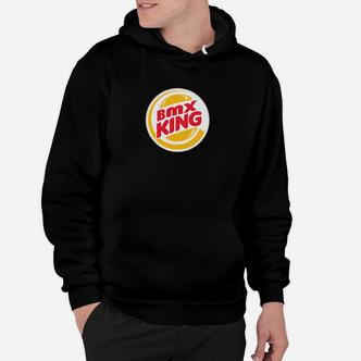 BMX King Logo Herren Hoodie in Schwarz, Trendiges Freizeit-Tee - Seseable De
