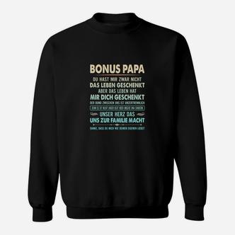 Bonus Papa Dankbarkeits-Sweatshirt, Herzliche Botschaft Tee - Seseable De