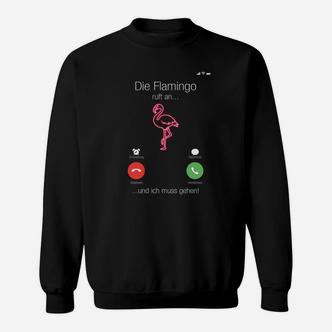 Flamingo Sweatshirt mit lustigem Spruch & Ampelmotiv, Trendy Tee - Seseable De
