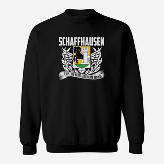 Schaffhausen Wappen Adler Motiv Herren Sweatshirt, Souvenir Design - Seseable De